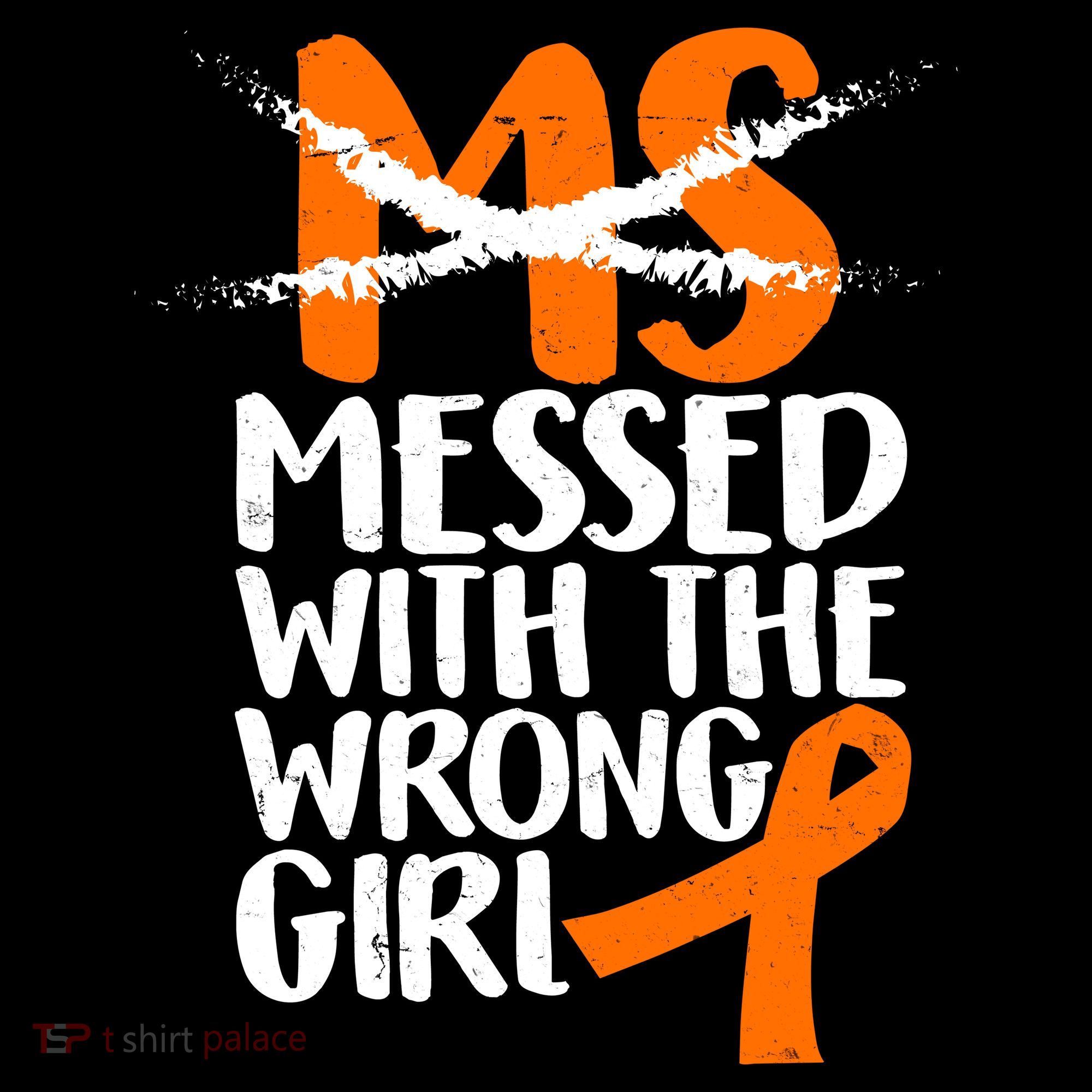 MS Multiple Sclerosis Messed With The Wrong Chick Ornament