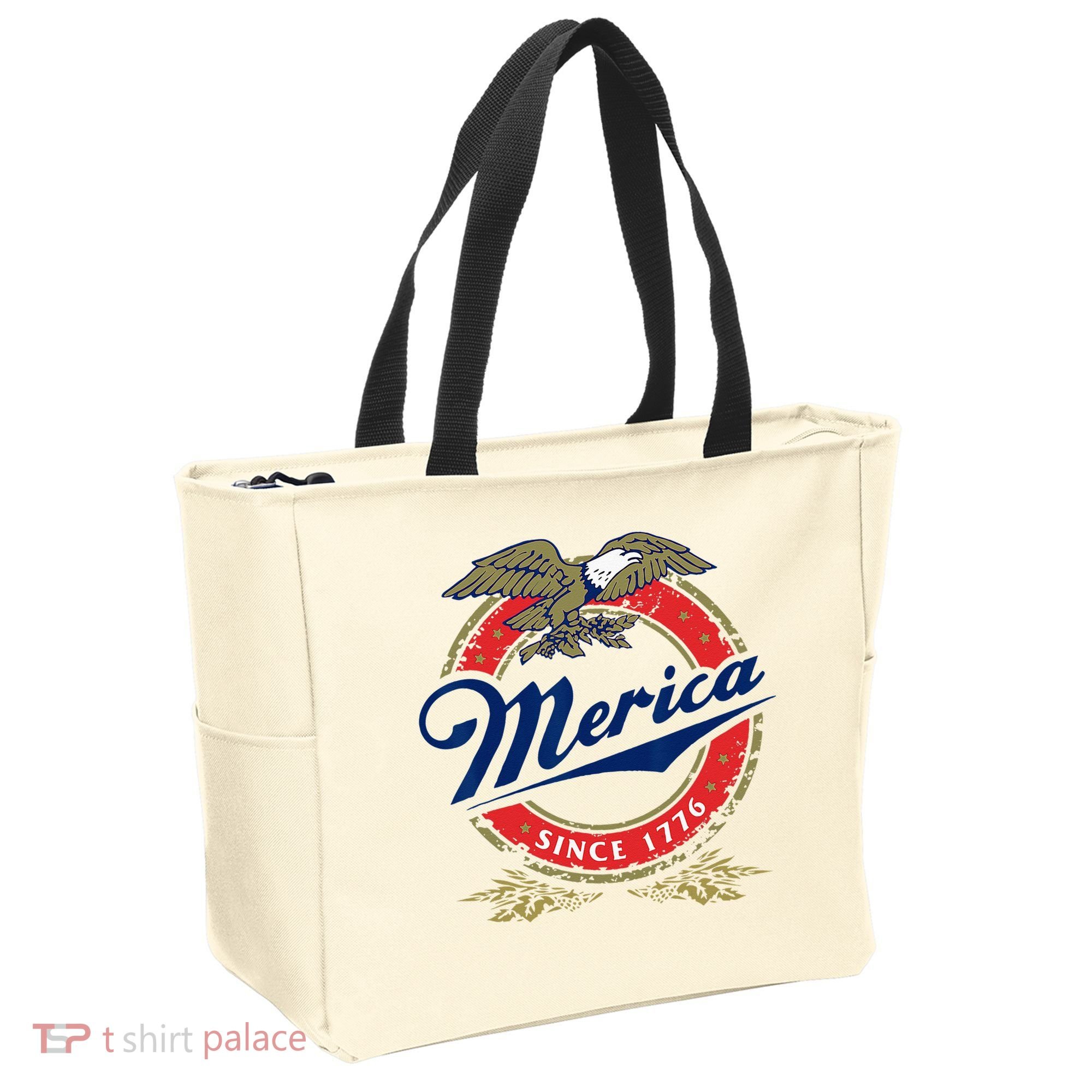 Merica Since 1776 Funny 4th Of July Merica Since 1776 Tote Bag
