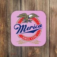 Merica Since 1776 Funny 4th Of July Merica Since 1776 Coaster thumb 0