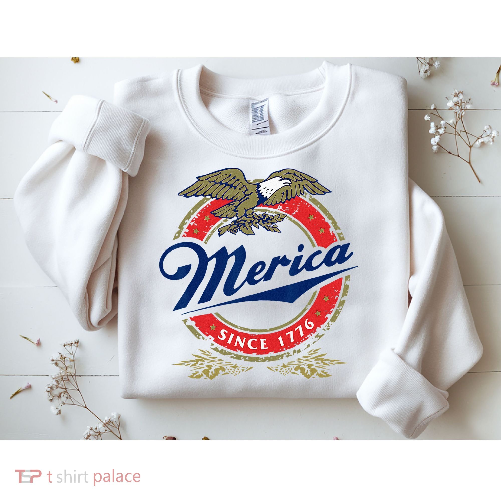 Merica Since 1776 Funny 4th Of July Merica Since 1776 Sweatshirt