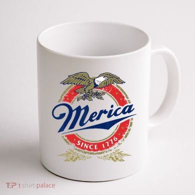 Merica Since 1776 Funny 4th Of July Merica Since 1776 Coffee Mug back
