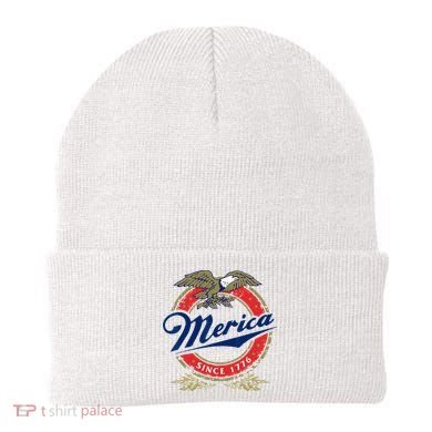 Merica Since 1776 Funny 4th Of July Merica Since 1776 Beanie