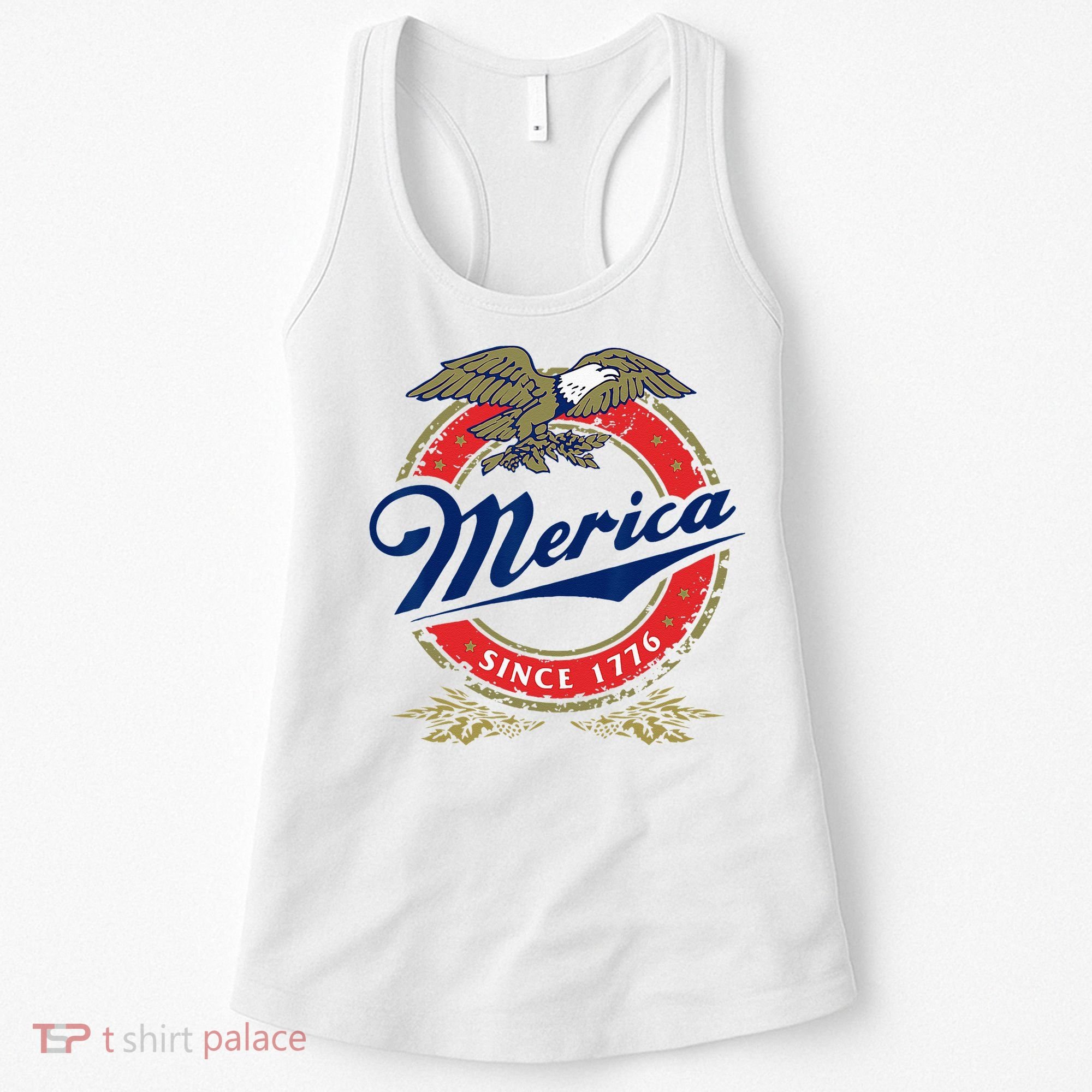 Merica Since 1776 Funny 4th Of July Merica Since 1776 Women's Tank Top