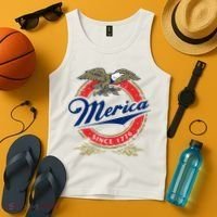 Merica Since 1776 Funny 4th Of July Merica Since 1776 Tank Top thumb 4
