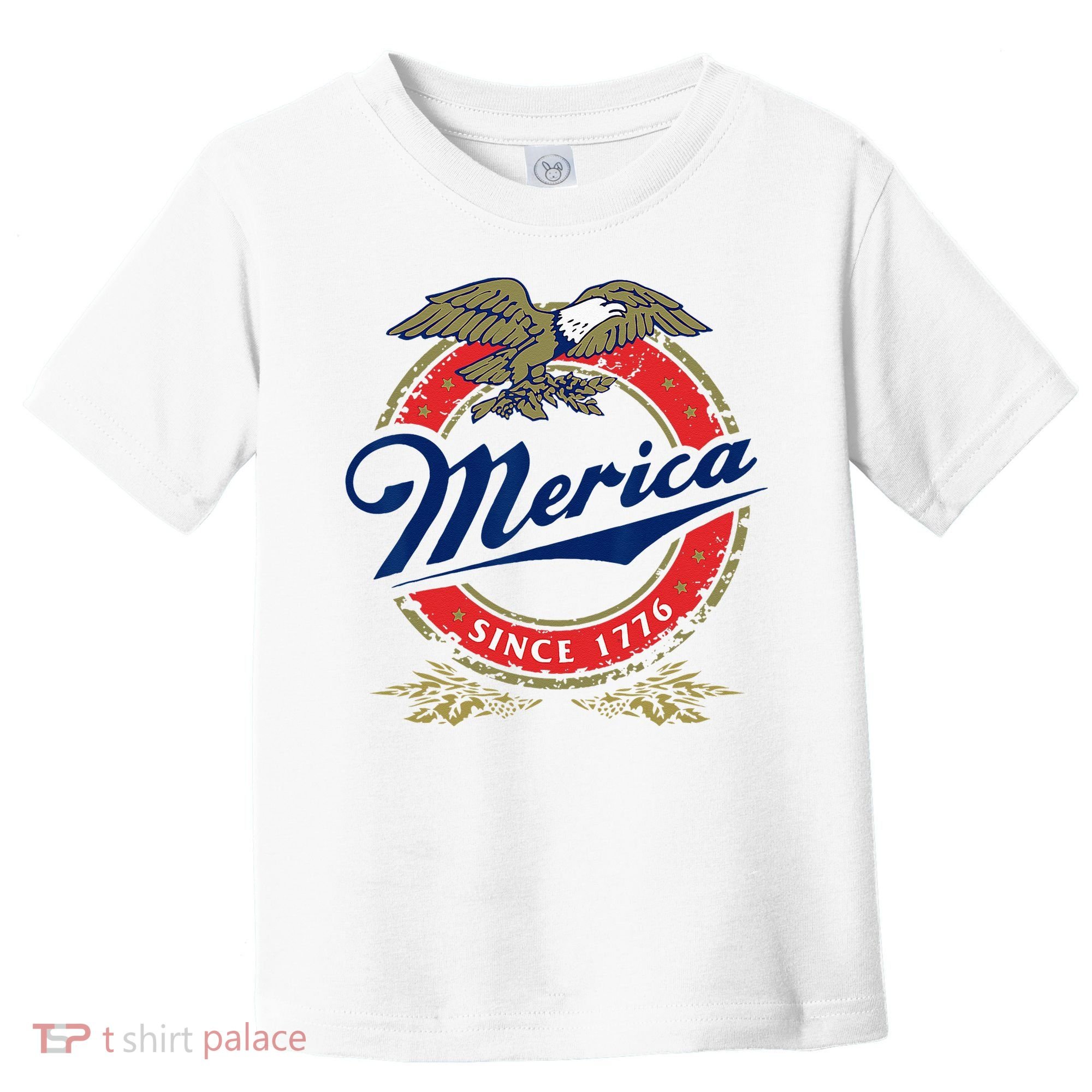 Merica Since 1776 Funny 4th Of July Merica Since 1776 Toddler T-Shirt