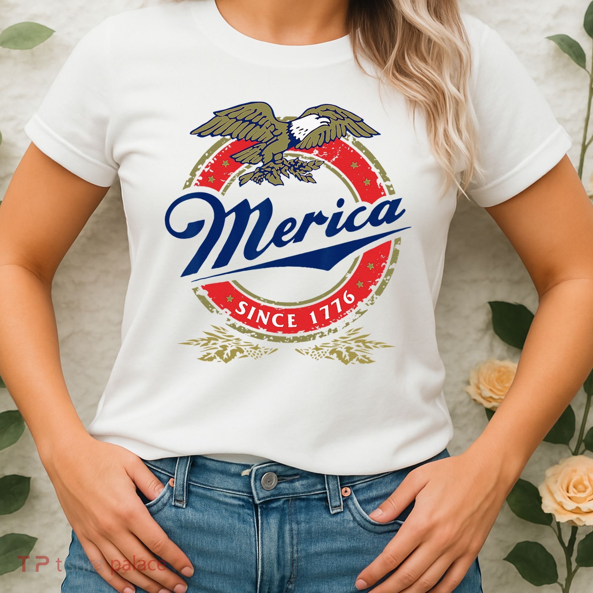 Merica Since 1776 Funny 4th Of July Merica Since 1776 Women's T-Shirt
