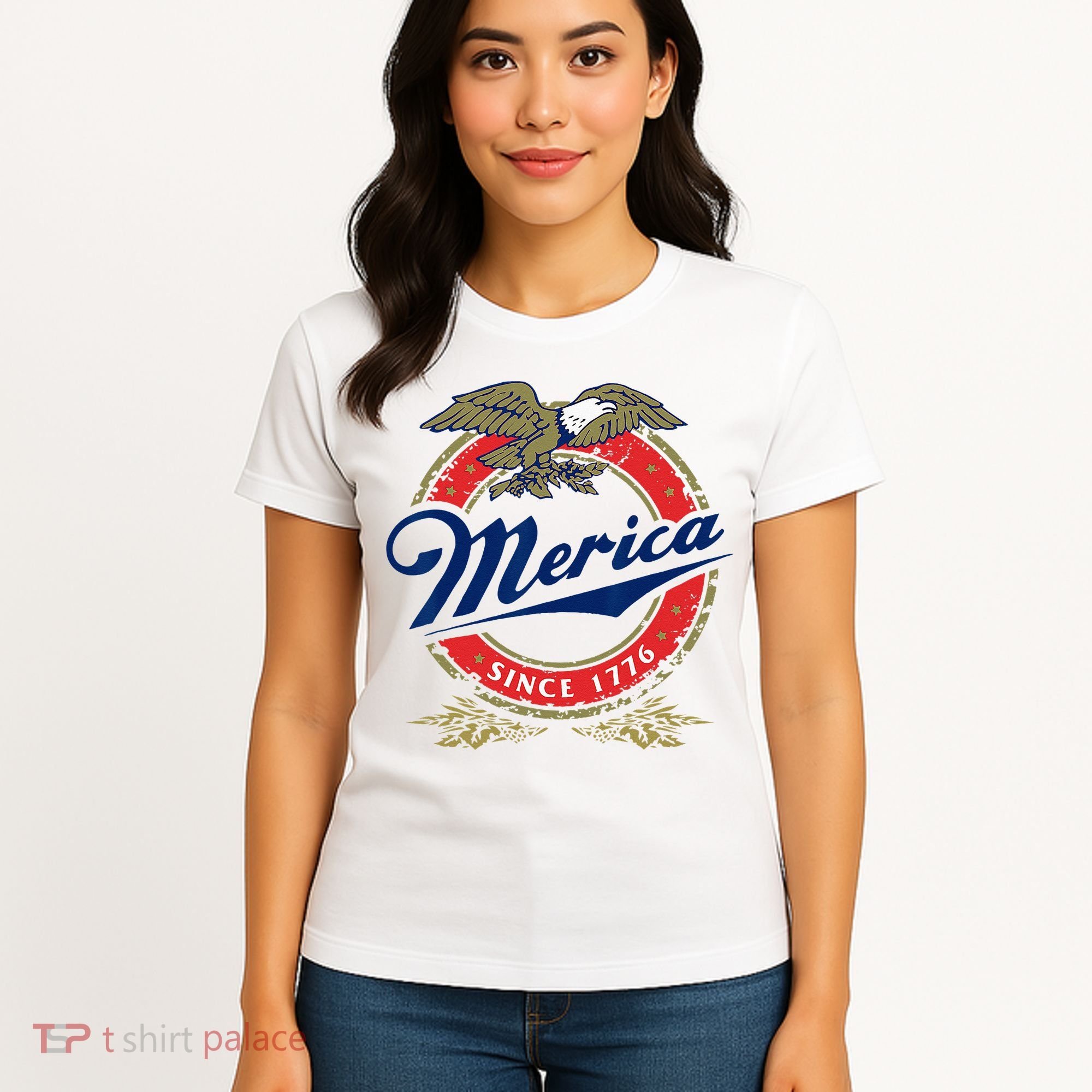 Merica Since 1776 Funny 4th Of July Merica Since 1776 Women's T-Shirt
