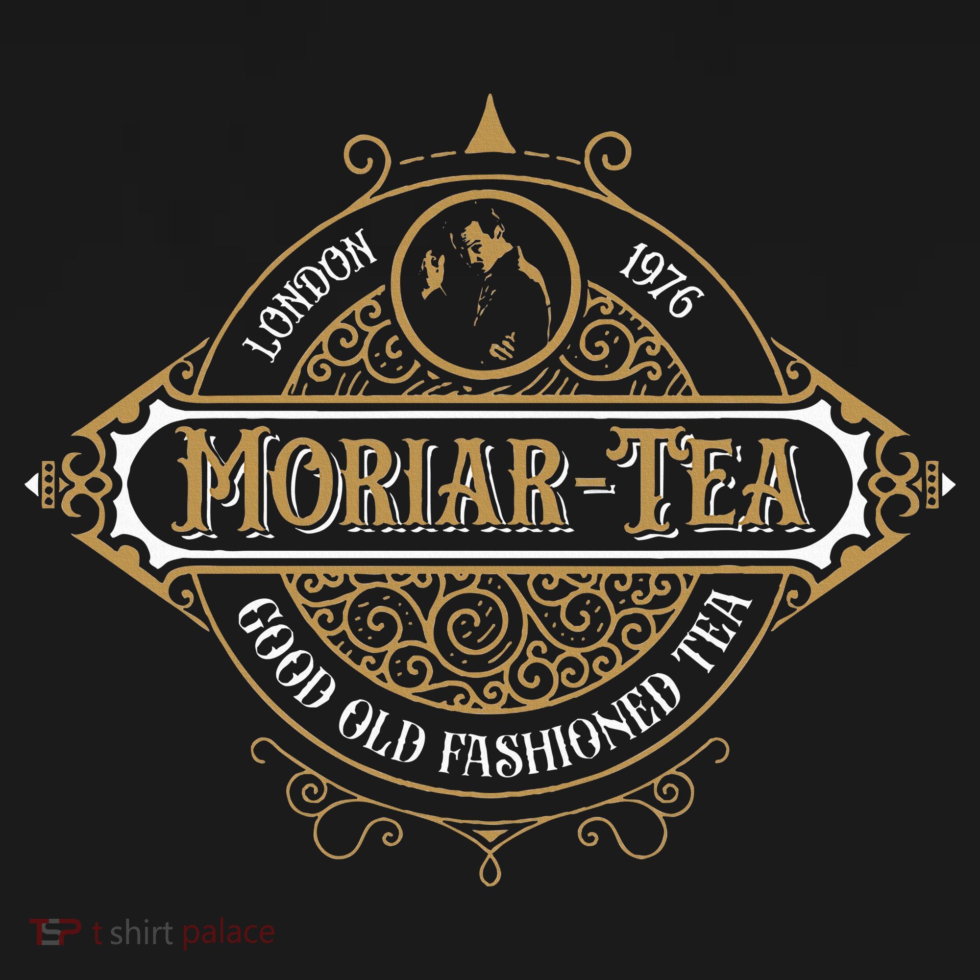 Moriartea Since 1976 Good Old Fashioned Tea Button