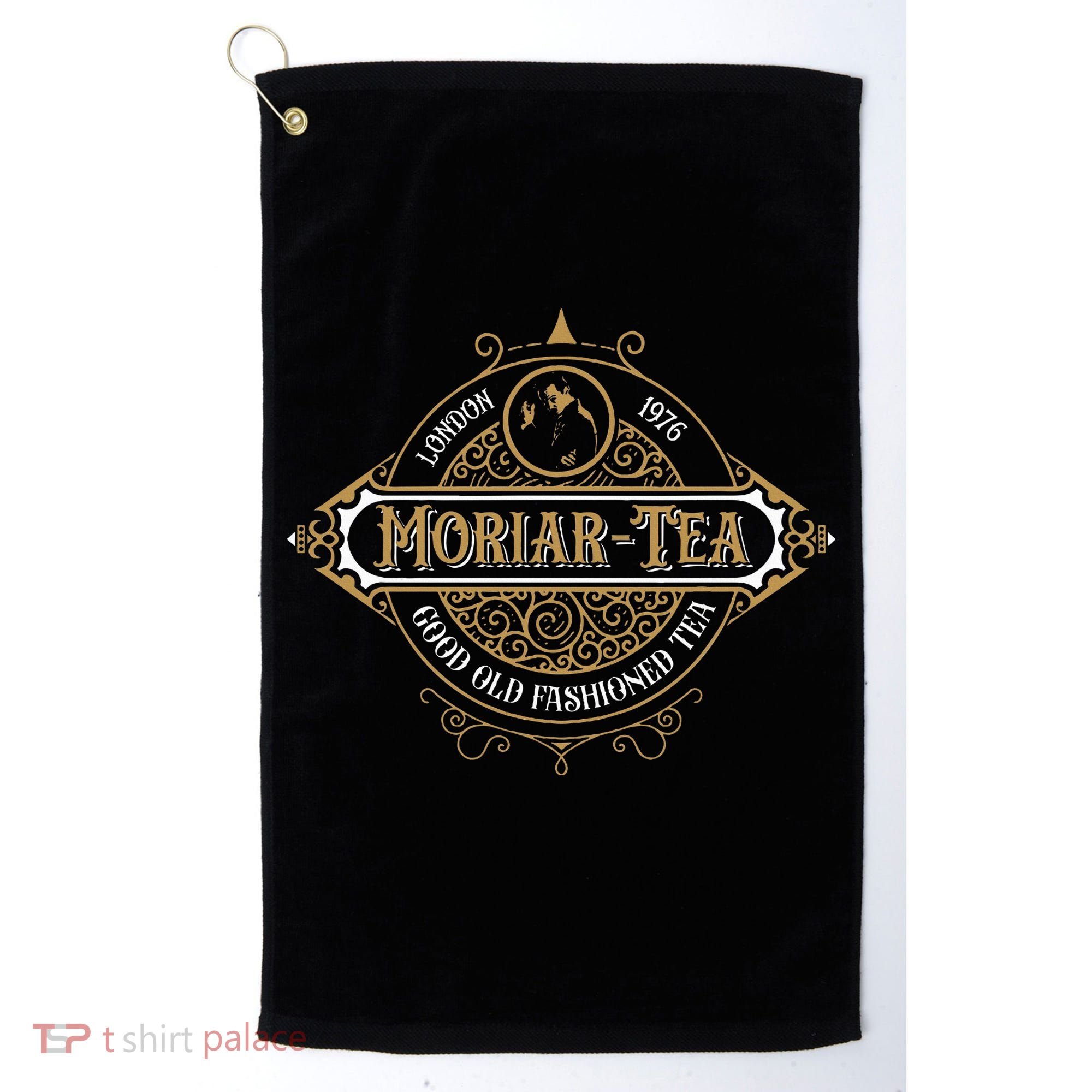 Moriartea Since 1976 Good Old Fashioned Tea Golf Towel
