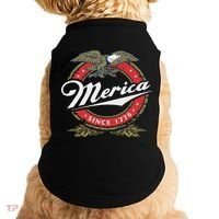 Merica Since 1776, Funny 4th Of July Merica Since 1776 Doggie Tank thumb 0