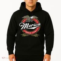 Merica Since 1776, Funny 4th Of July Merica Since 1776 Hoodie thumb 2