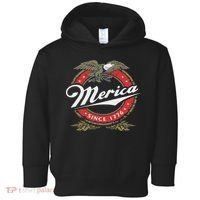 Merica Since 1776, Funny 4th Of July Merica Since 1776 Toddler Hoodie thumb 0