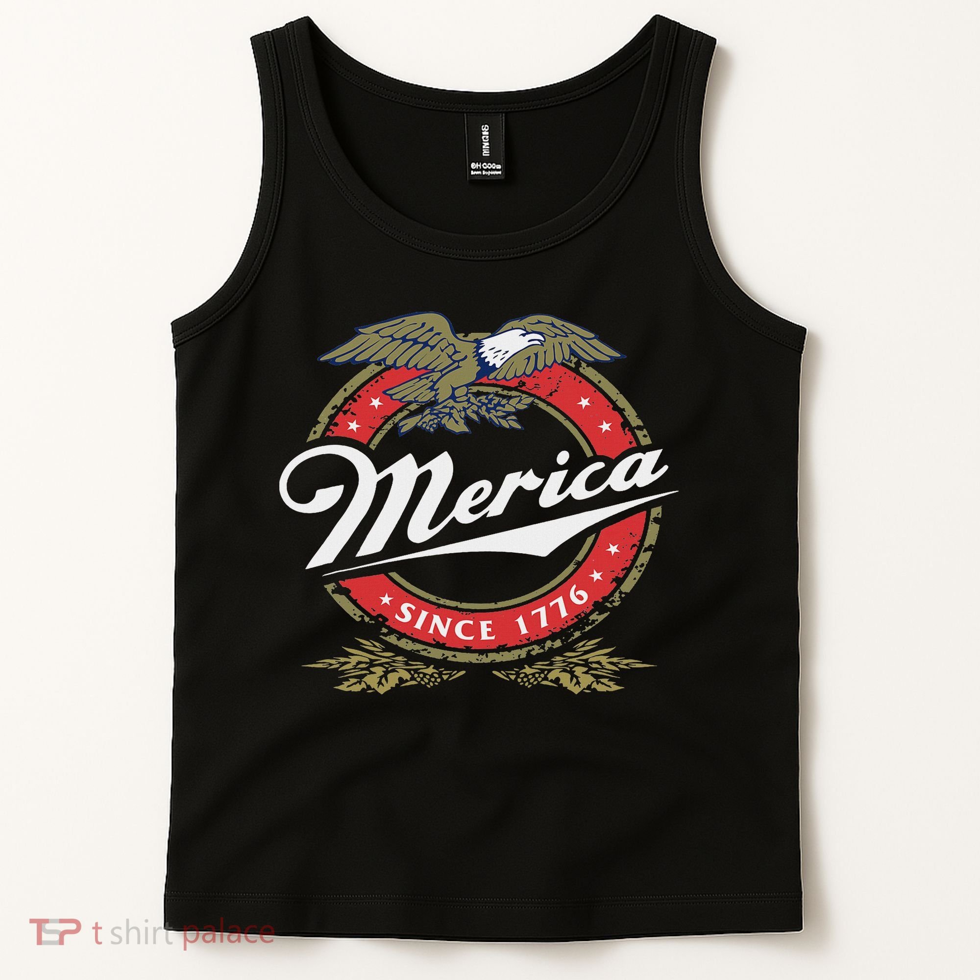 Merica Since 1776, Funny 4th Of July Merica Since 1776 Tank Top