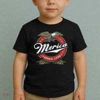 Merica Since 1776, Funny 4th Of July Merica Since 1776 Toddler T-Shirt thumb 2