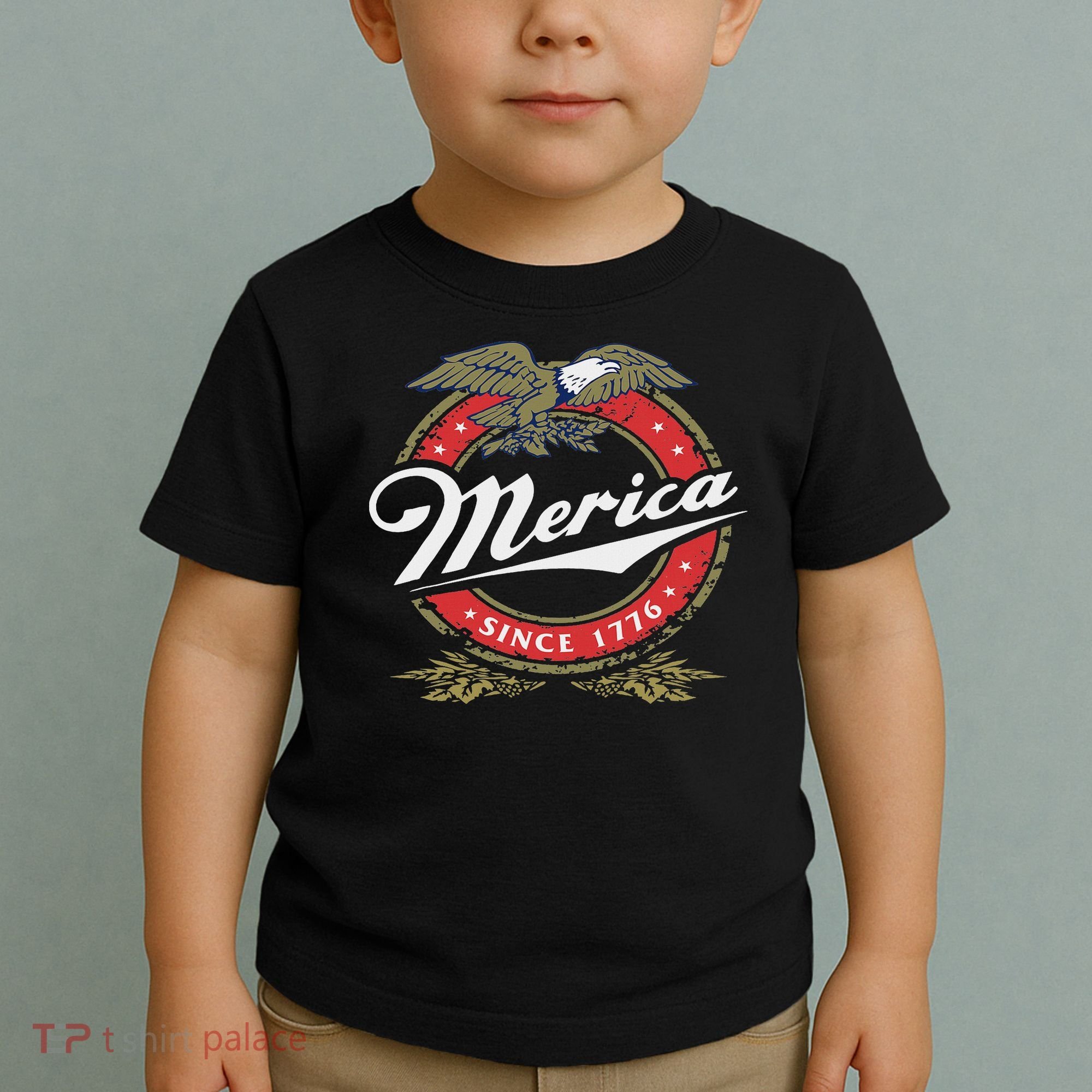 Merica Since 1776, Funny 4th Of July Merica Since 1776 Toddler T-Shirt