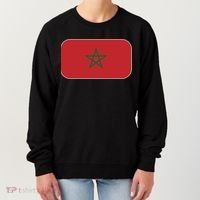 Morocco Soccer Moroccan Flag Women's Sweatshirt thumb 0