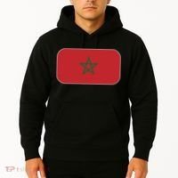 Morocco Soccer Moroccan Flag Hoodie thumb 2