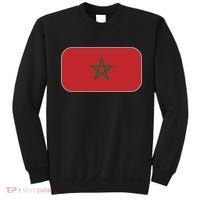 Morocco Soccer Moroccan Flag Sweatshirt thumb 0