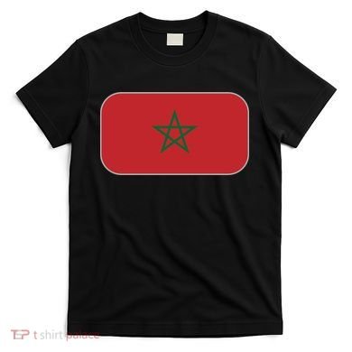 Morocco Soccer Moroccan Flag T-Shirt