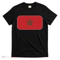 Morocco Soccer Moroccan Flag T-Shirt thumb 0
