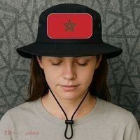 Morocco Soccer Moroccan Flag Bucket Hat thumb 3
