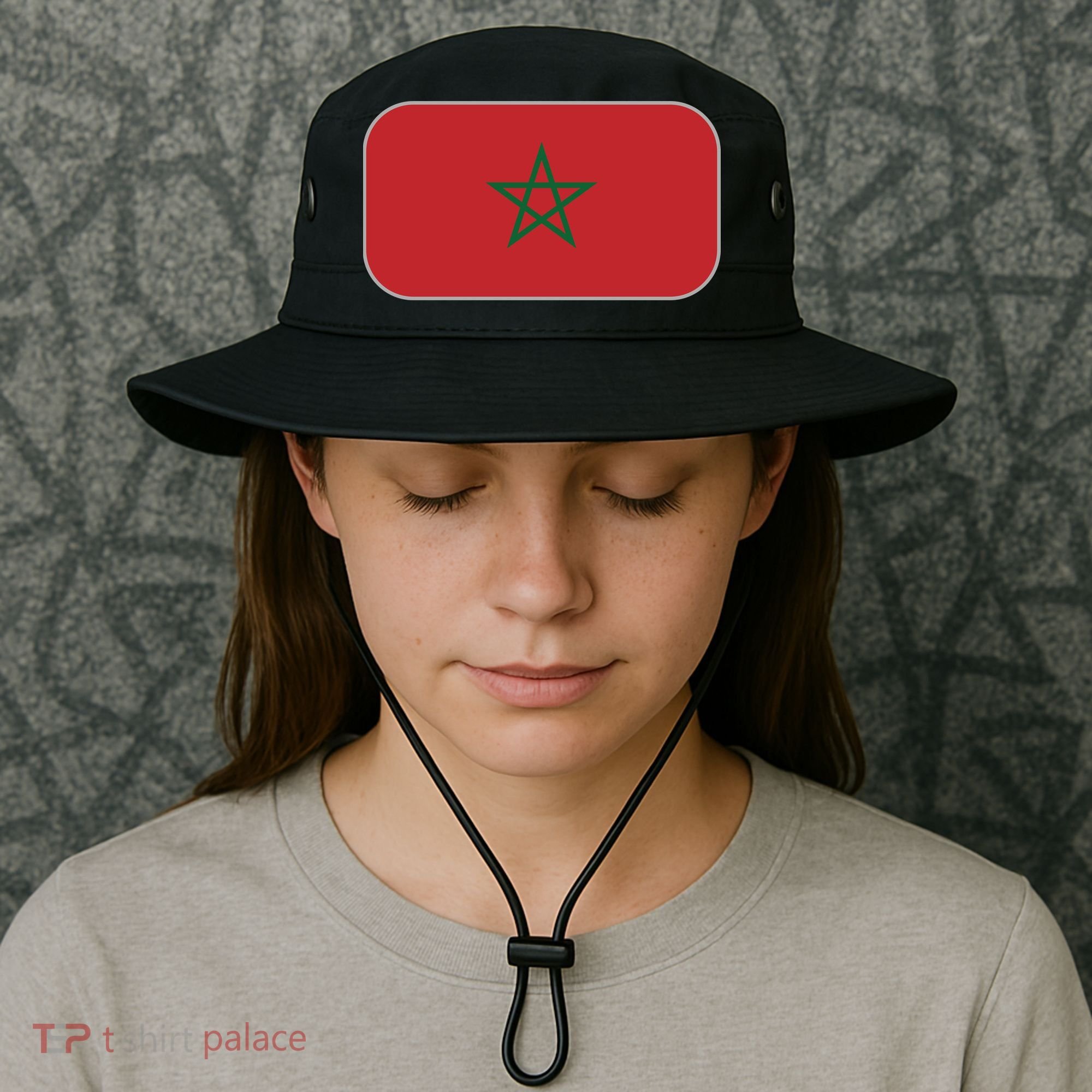 Morocco Soccer Moroccan Flag Bucket Hat