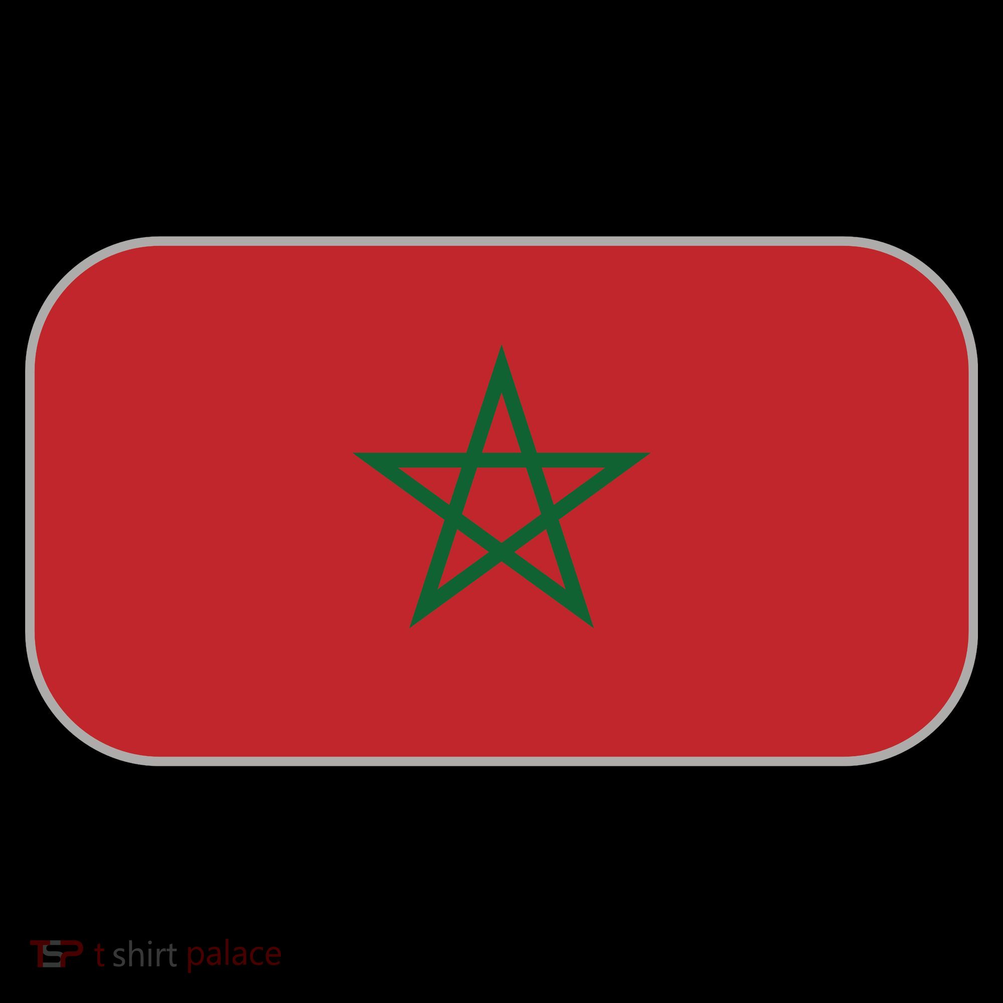 Morocco Soccer Moroccan Flag Tank Top