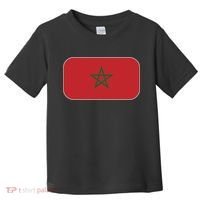 Morocco Soccer Moroccan Flag Toddler T-Shirt thumb 0