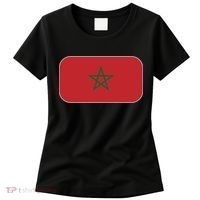 Morocco Soccer Moroccan Flag Women's T-Shirt thumb 0
