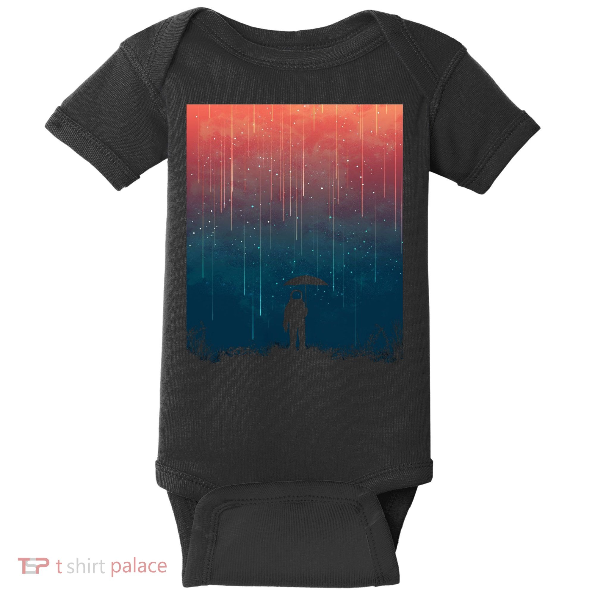 Meteor Shower Baby Bodysuit