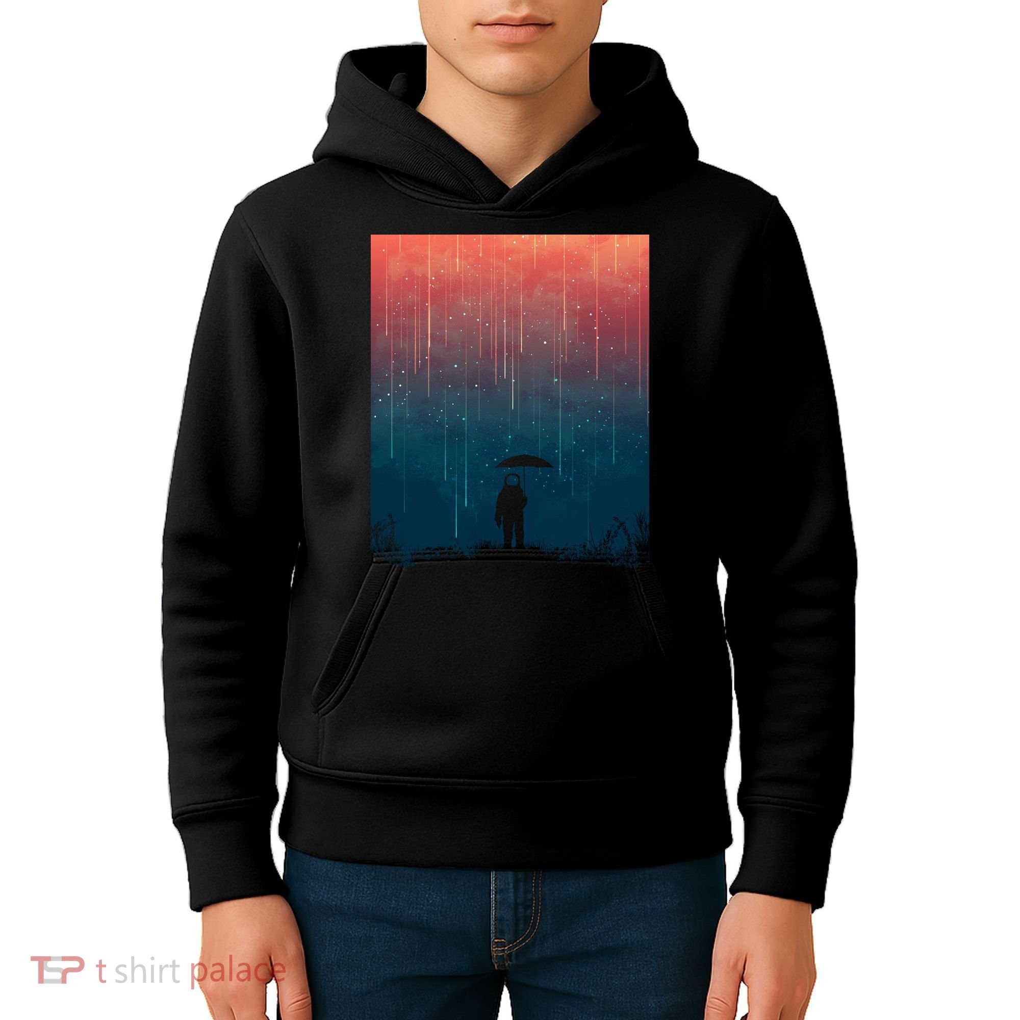 Meteor Shower Kids Hoodie