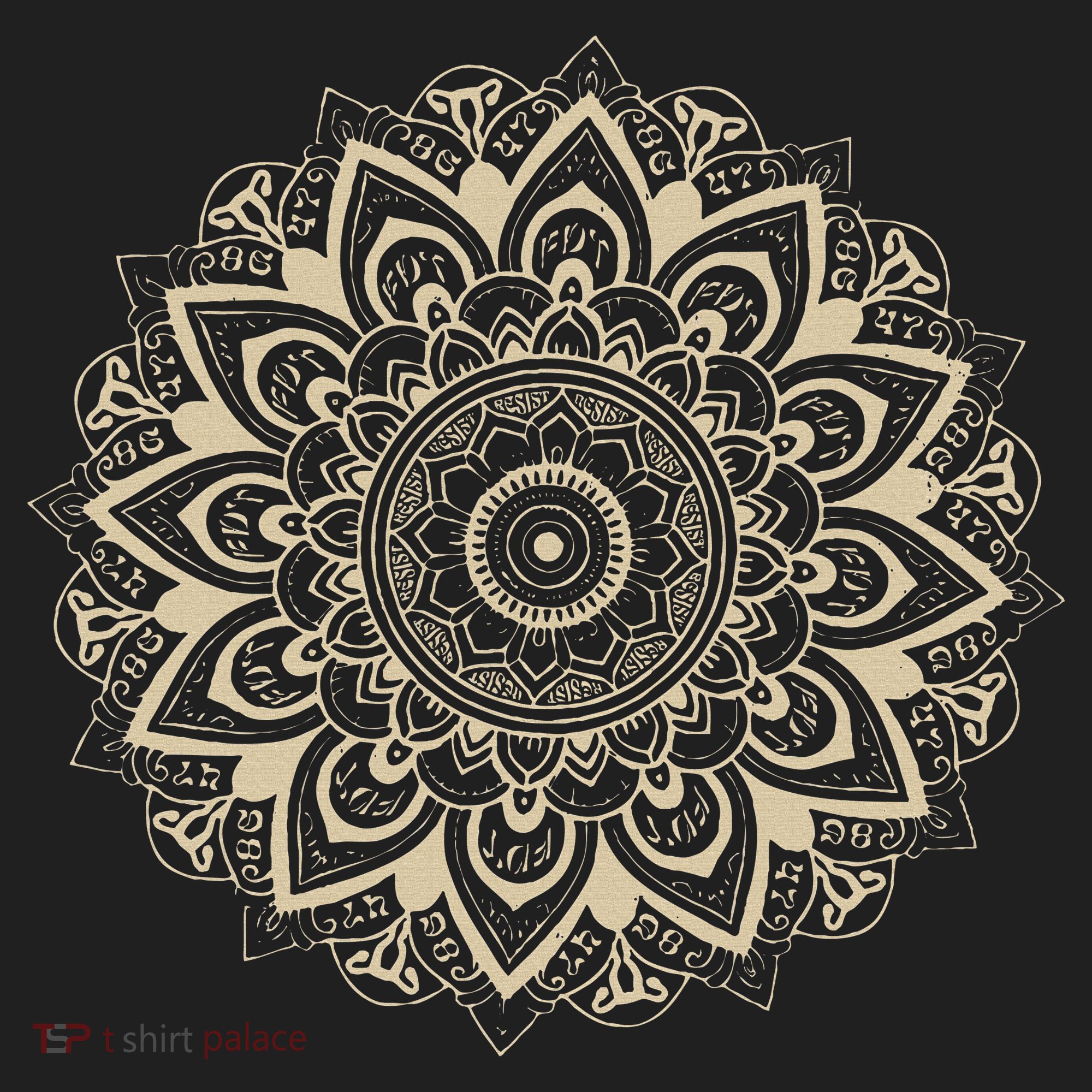 Mandala Style 86 47 Subtle Anti Trump Resist 8647  Beanie