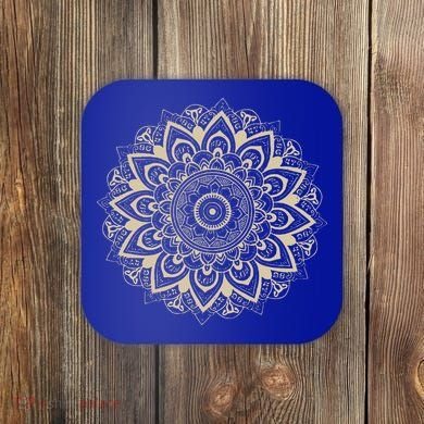 Mandala Style 86 47 Subtle Anti Trump Resist 8647  Coaster
