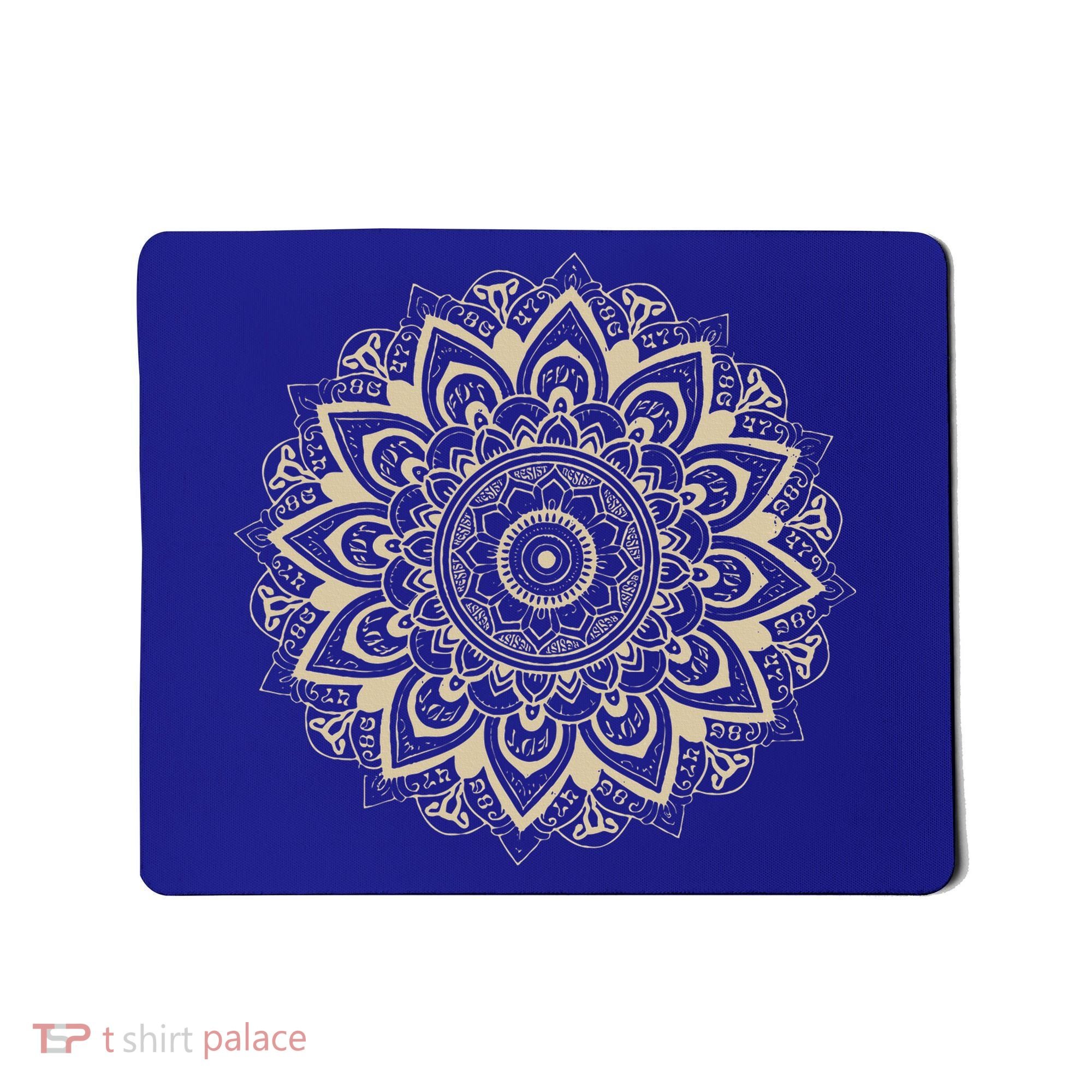 Mandala Style 86 47 Subtle Anti Trump Resist 8647  Mousepad