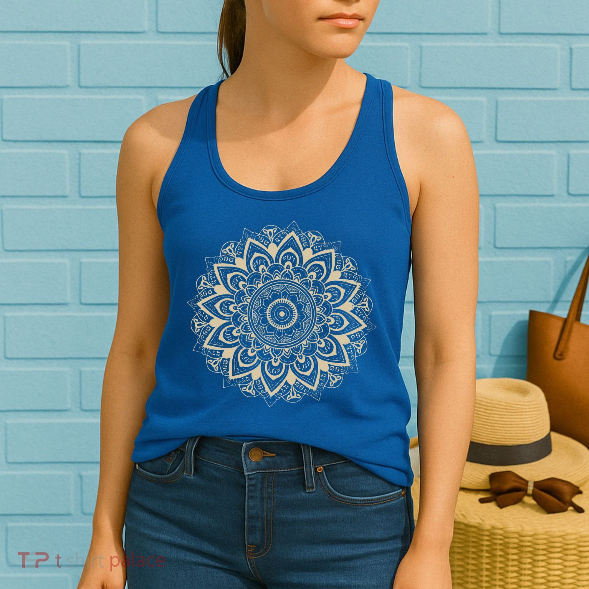 Mandala Style 86 47 Subtle Anti Trump Resist 8647  Women's Tank Top