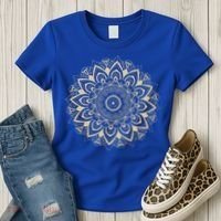 Mandala Style 86 47 Subtle Anti Trump Resist 8647  Women's T-Shirt thumb 3
