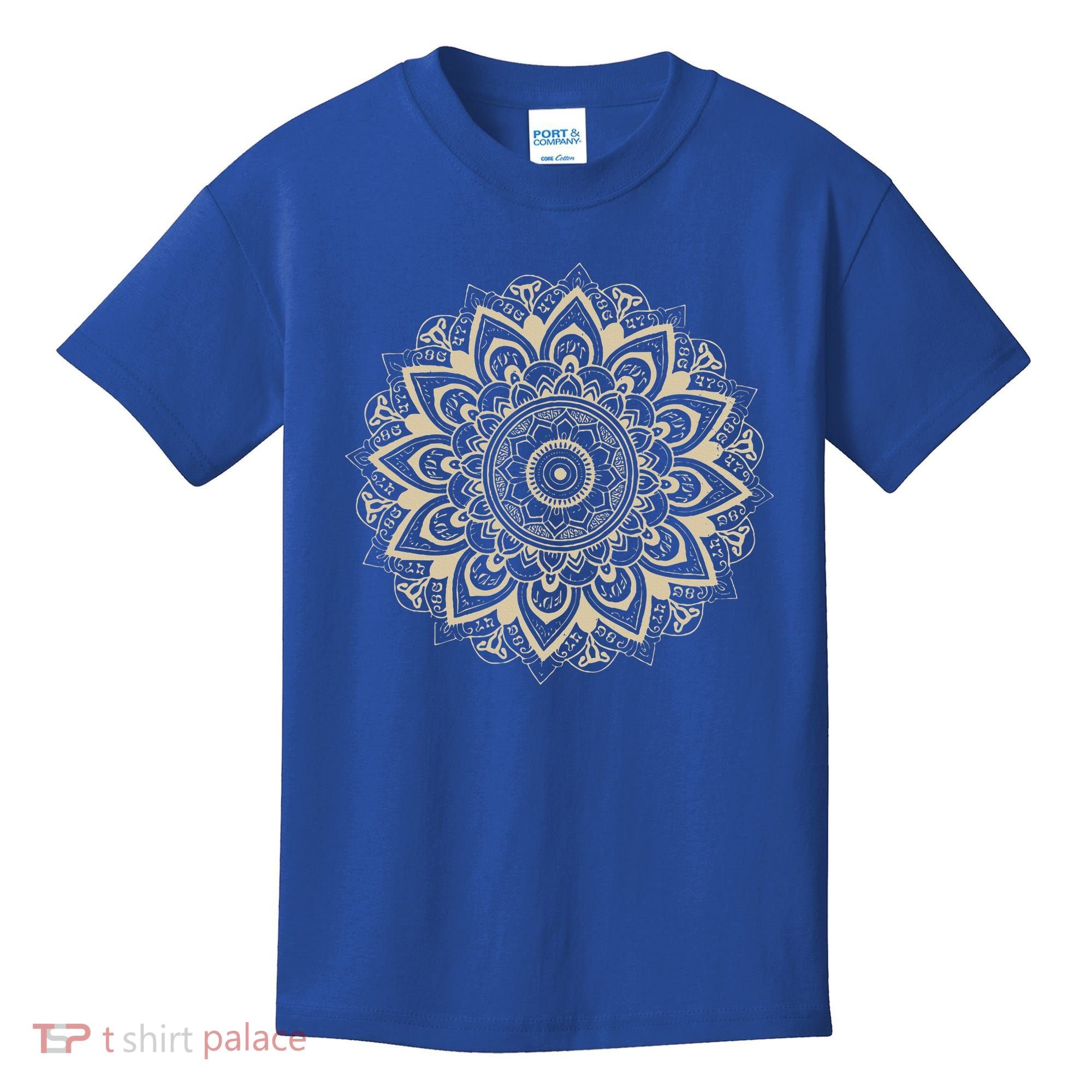 Mandala Style 86 47 Subtle Anti Trump Resist 8647  Kids T-Shirt
