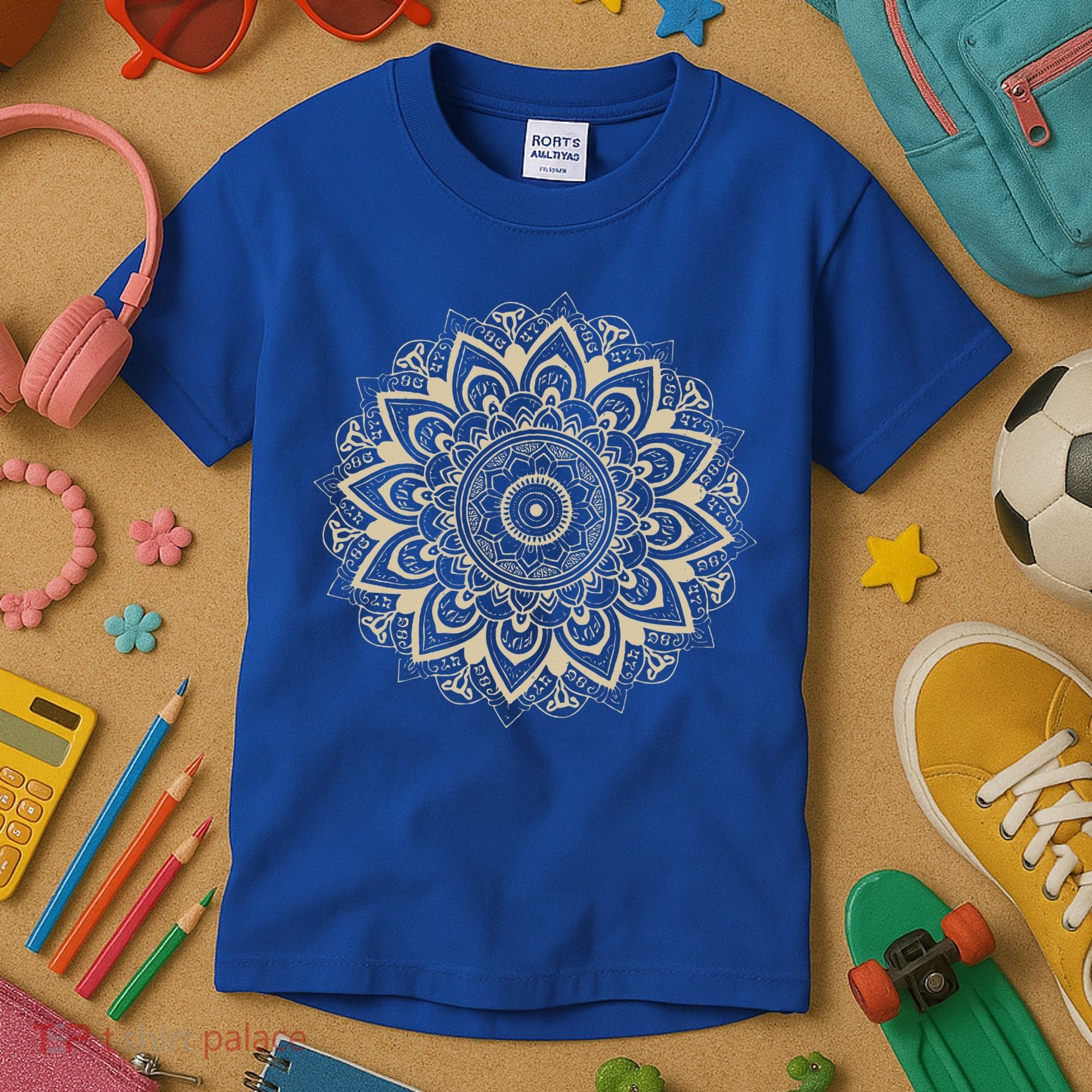 Mandala Style 86 47 Subtle Anti Trump Resist 8647  Kids T-Shirt