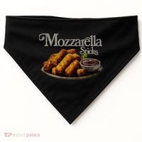 Mozzarella Sticks 90S  Mozzarella Stick Lover Bread USA-Made Doggie Bandana thumb 0