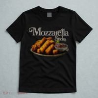 Mozzarella Sticks 90S  Mozzarella Stick Lover Bread T-Shirt thumb 5