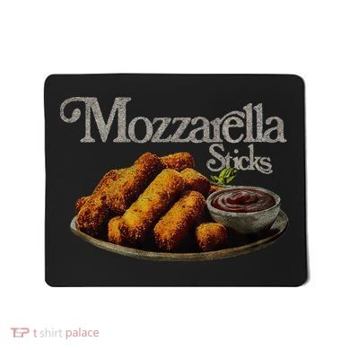Mozzarella Sticks 90S  Mozzarella Stick Lover Bread Mousepad
