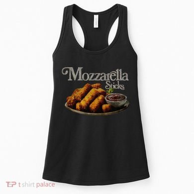 Mozzarella Sticks 90S  Mozzarella Stick Lover Bread Women's Tank Top