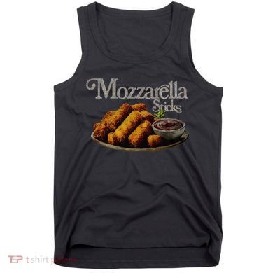 Mozzarella Sticks 90S  Mozzarella Stick Lover Bread Tank Top