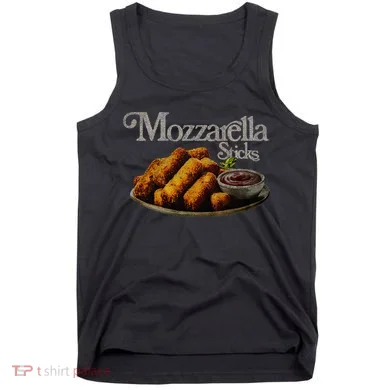 Mozzarella Sticks 90S  Mozzarella Stick Lover Bread Tank Top