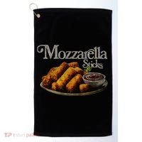Mozzarella Sticks 90S  Mozzarella Stick Lover Bread Golf Towel thumb 0