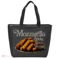 Mozzarella Sticks 90S  Mozzarella Stick Lover Bread Tote Bag thumb 0
