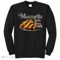Mozzarella Sticks 90s Mozzarella Stick Lover Bread Sweatshirt thumb 0