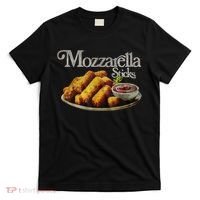 Mozzarella Sticks 90s Mozzarella Stick Lover Bread T-Shirt thumb 0