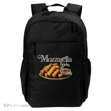 Mozzarella Sticks 90s Mozzarella Stick Lover Bread Backpack