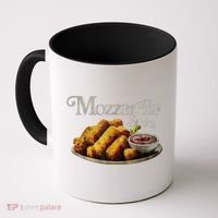 Mozzarella Sticks 90s Mozzarella Stick Lover Bread Coffee Mug thumb 0